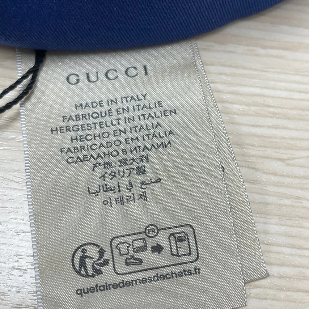 Gucci Retro Brimless fitted Cap 🧢 NWT & COA RARE